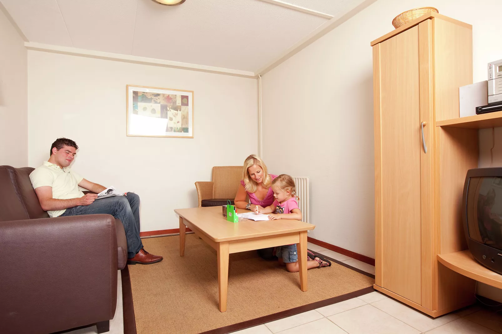 Vakantiepark de Berkenhorst 2-Living room
