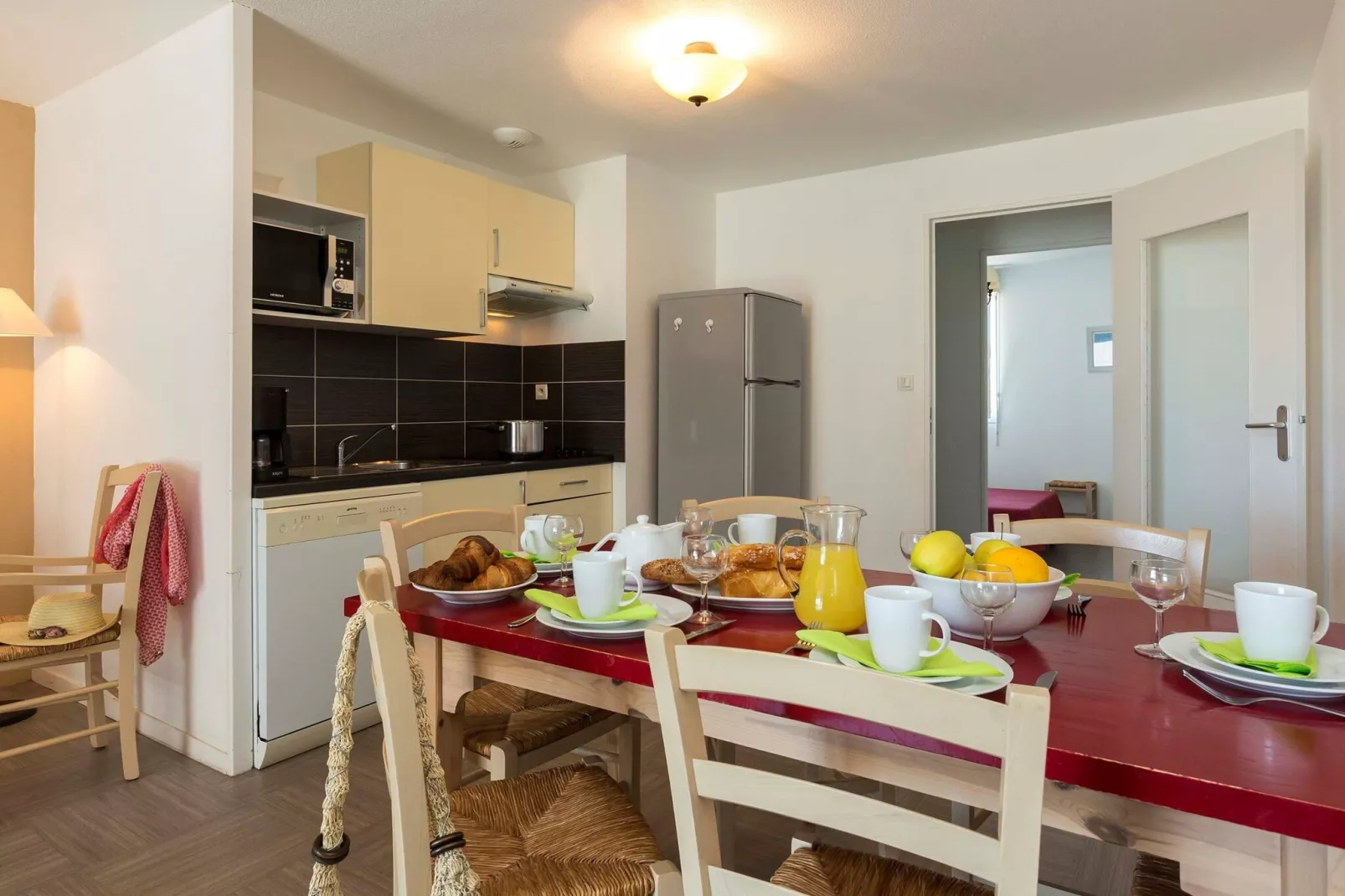 Résidence Domaine des Roches Jaunes 2-Kitchen