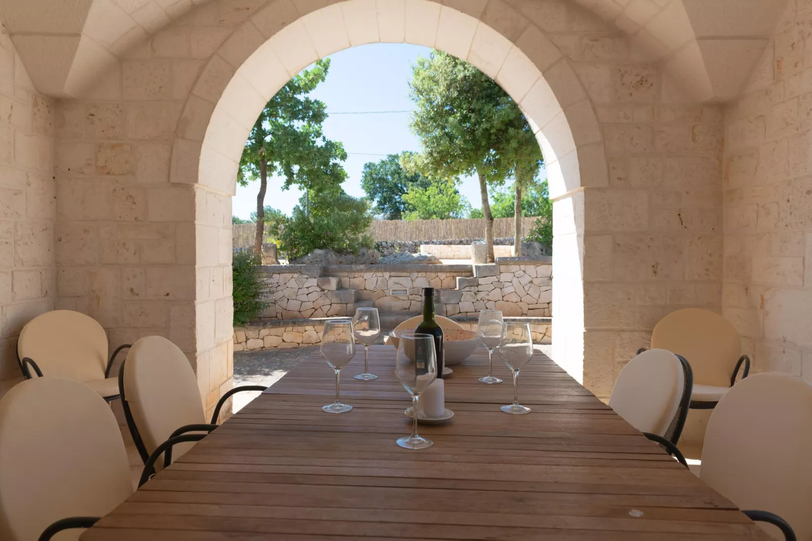 Trulli Tre Corbezzoli - Ostuni-Balcon-terrasse