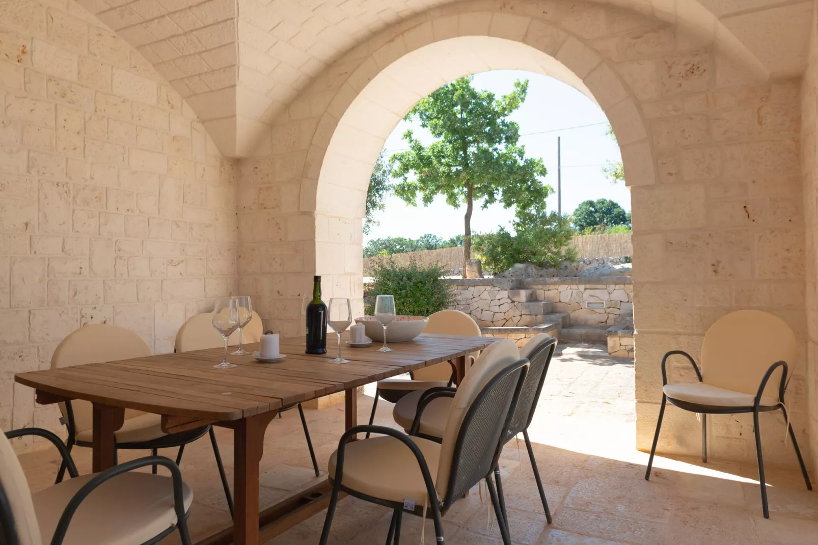 Trulli Tre Corbezzoli - Ostuni-Balcon-terrasse