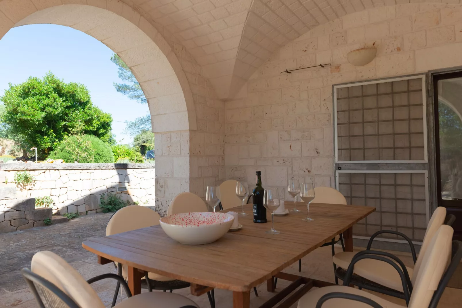 Trulli Tre Corbezzoli - Ostuni-Balcon-terrasse