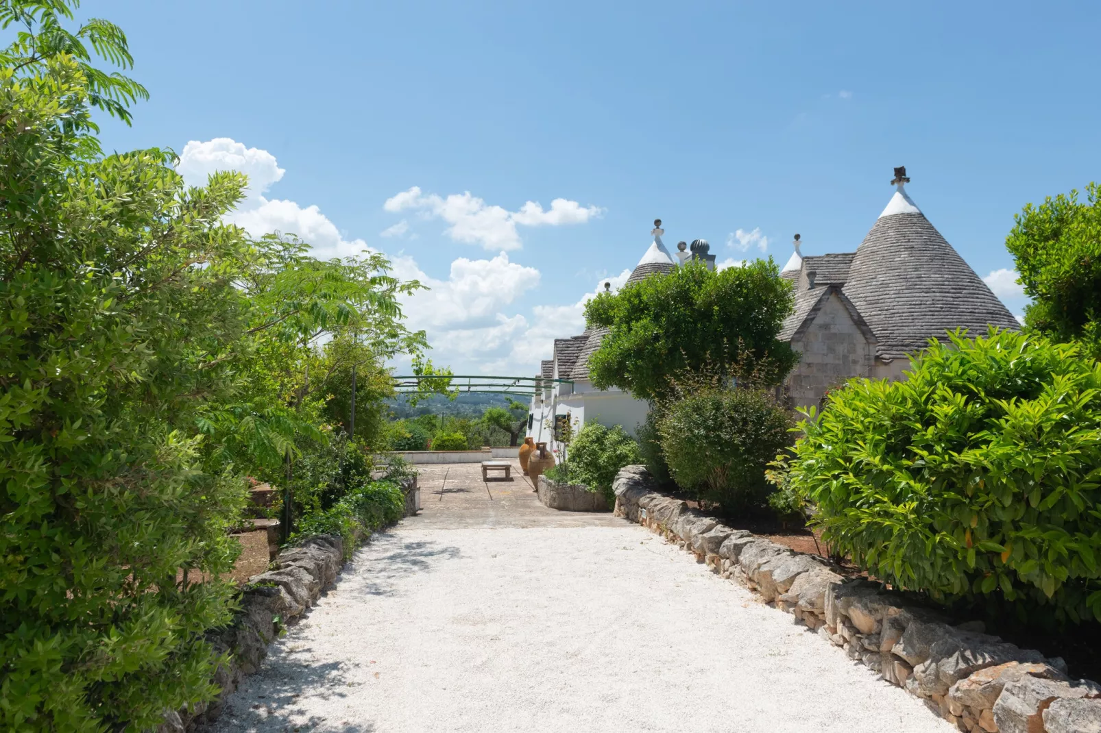 Trulli Tre Corbezzoli - Ostuni-Jardin d'été