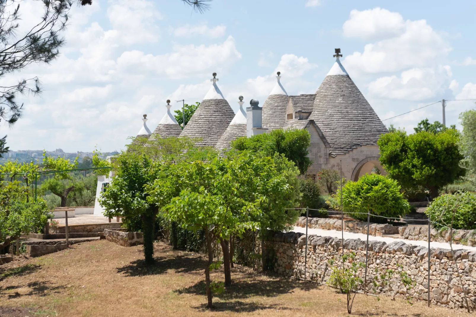 Trulli Tre Corbezzoli - Ostuni-Jardin d'été