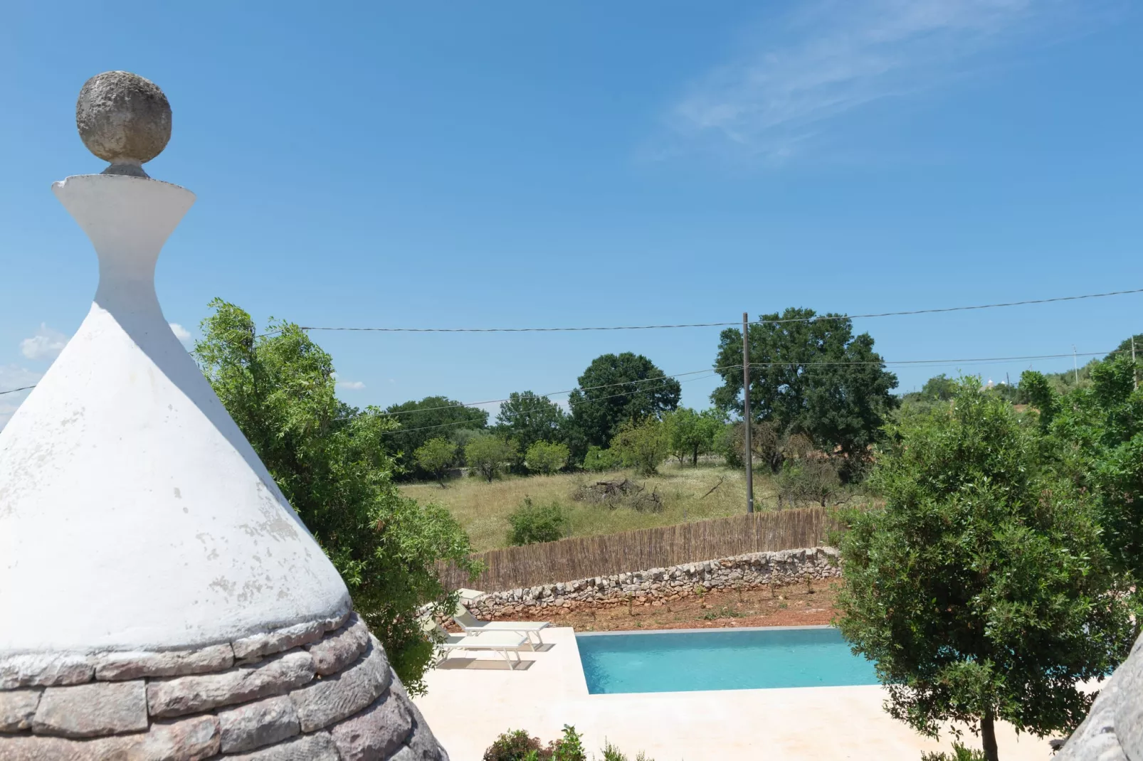Trulli Tre Corbezzoli - Ostuni-Vue d'été