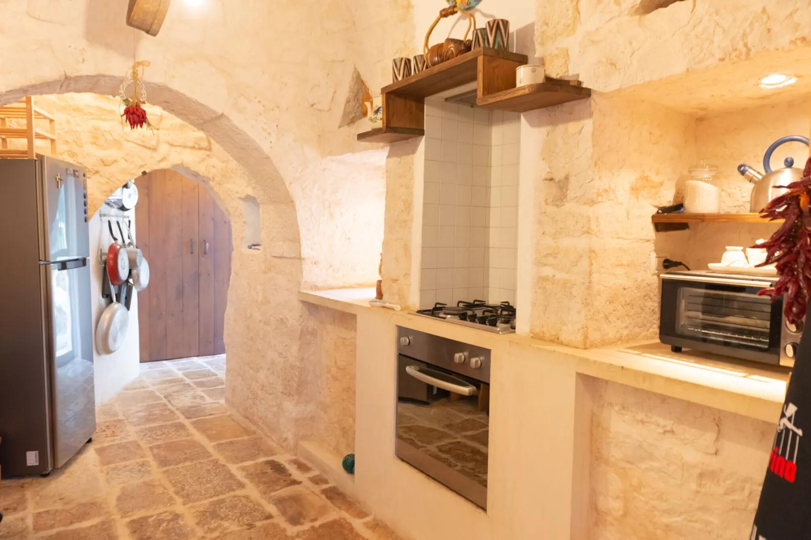 Trulli Fantese 4 Ostuni-Kitchen