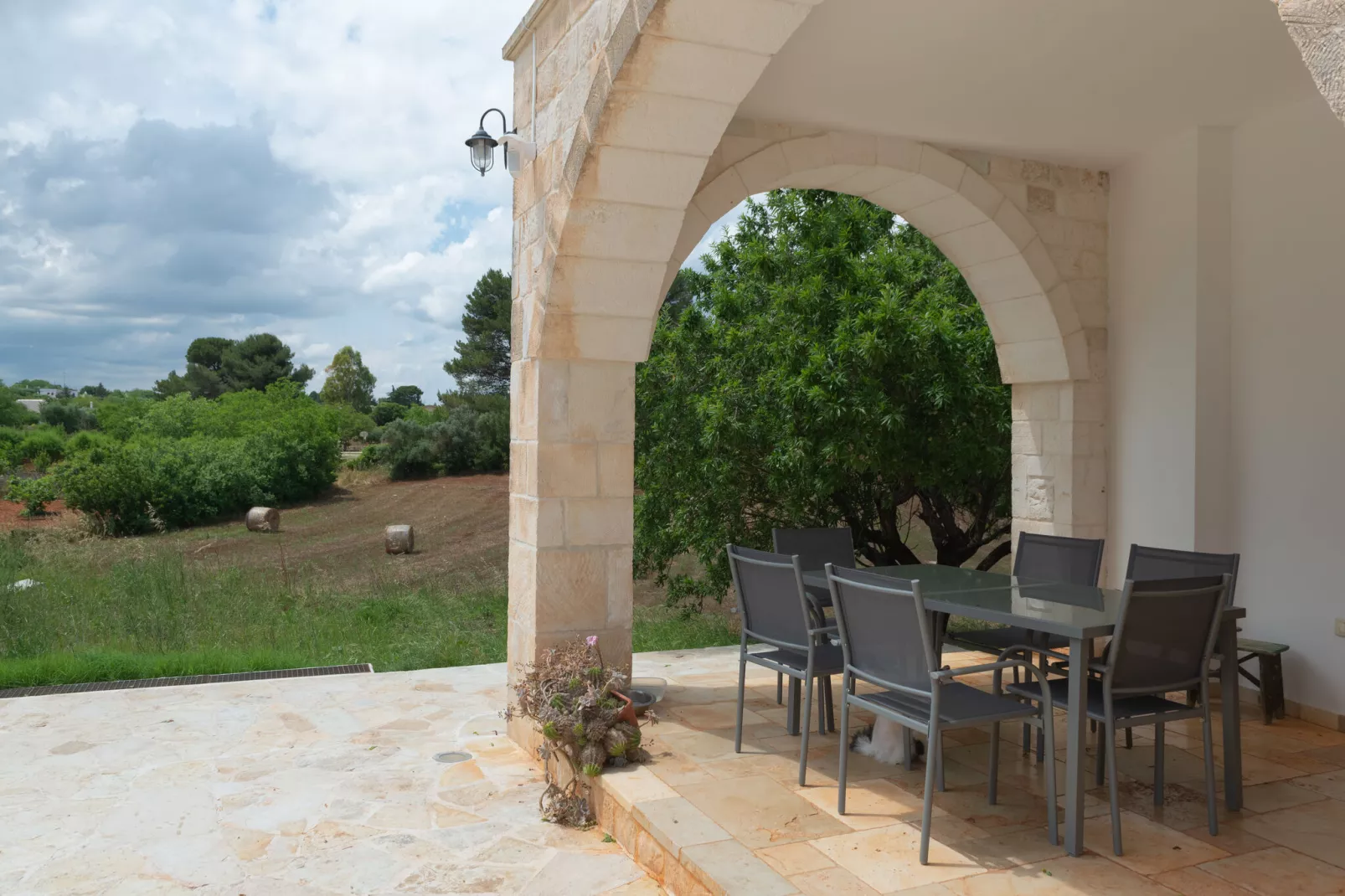 Trullo Terra di mezzo in Martina Franca-Balcon-terrasse