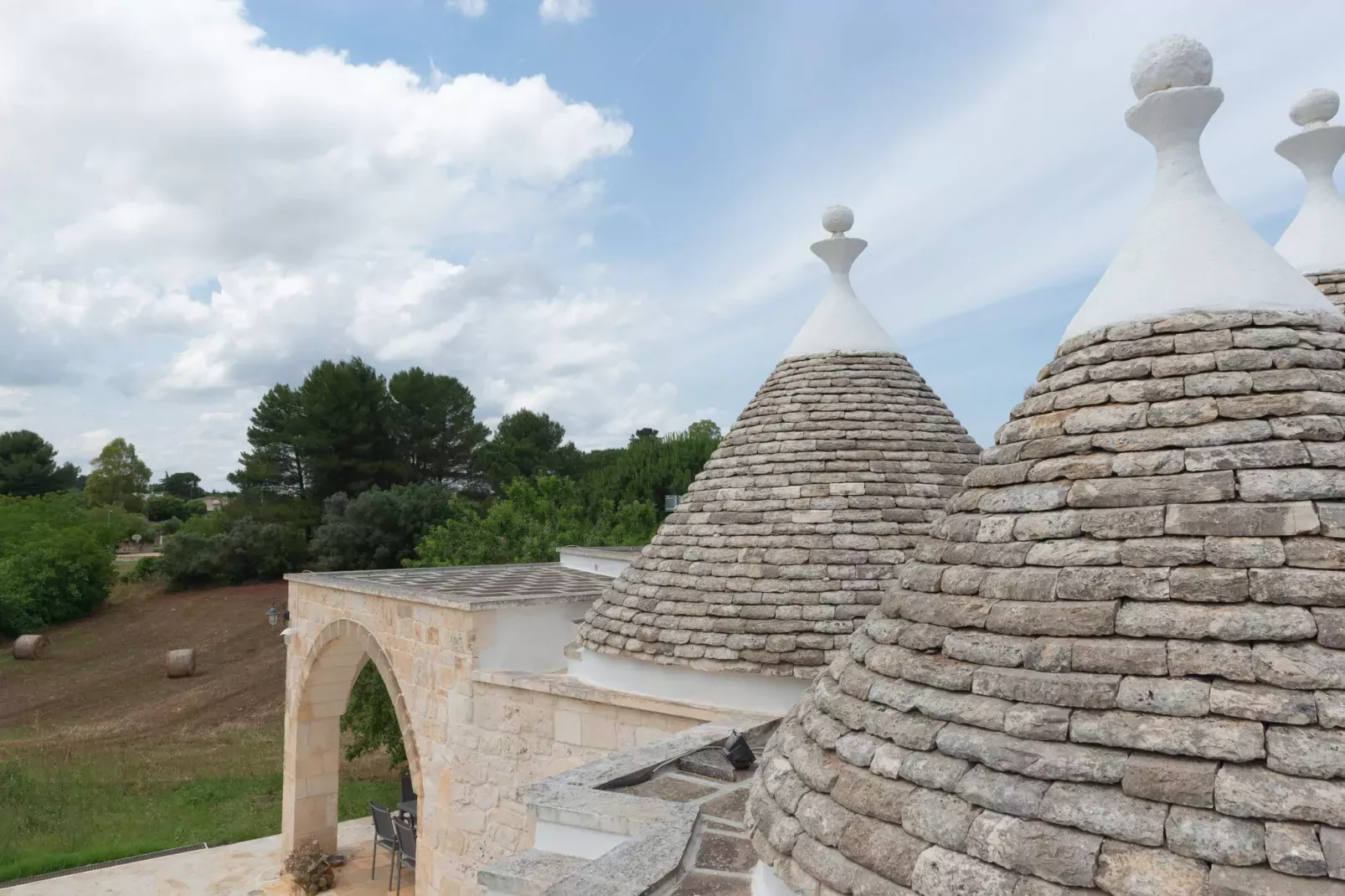 Trullo Terra di mezzo in Martina Franca-Vue d'été