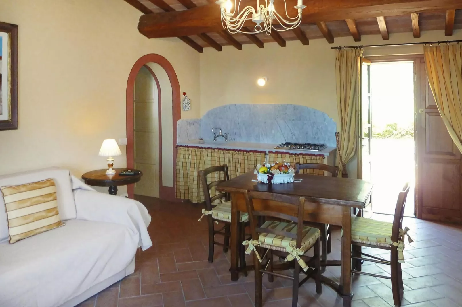 Agriturismo Cima alla Serra Pisa Bilo piano terra o primo piano-Living room