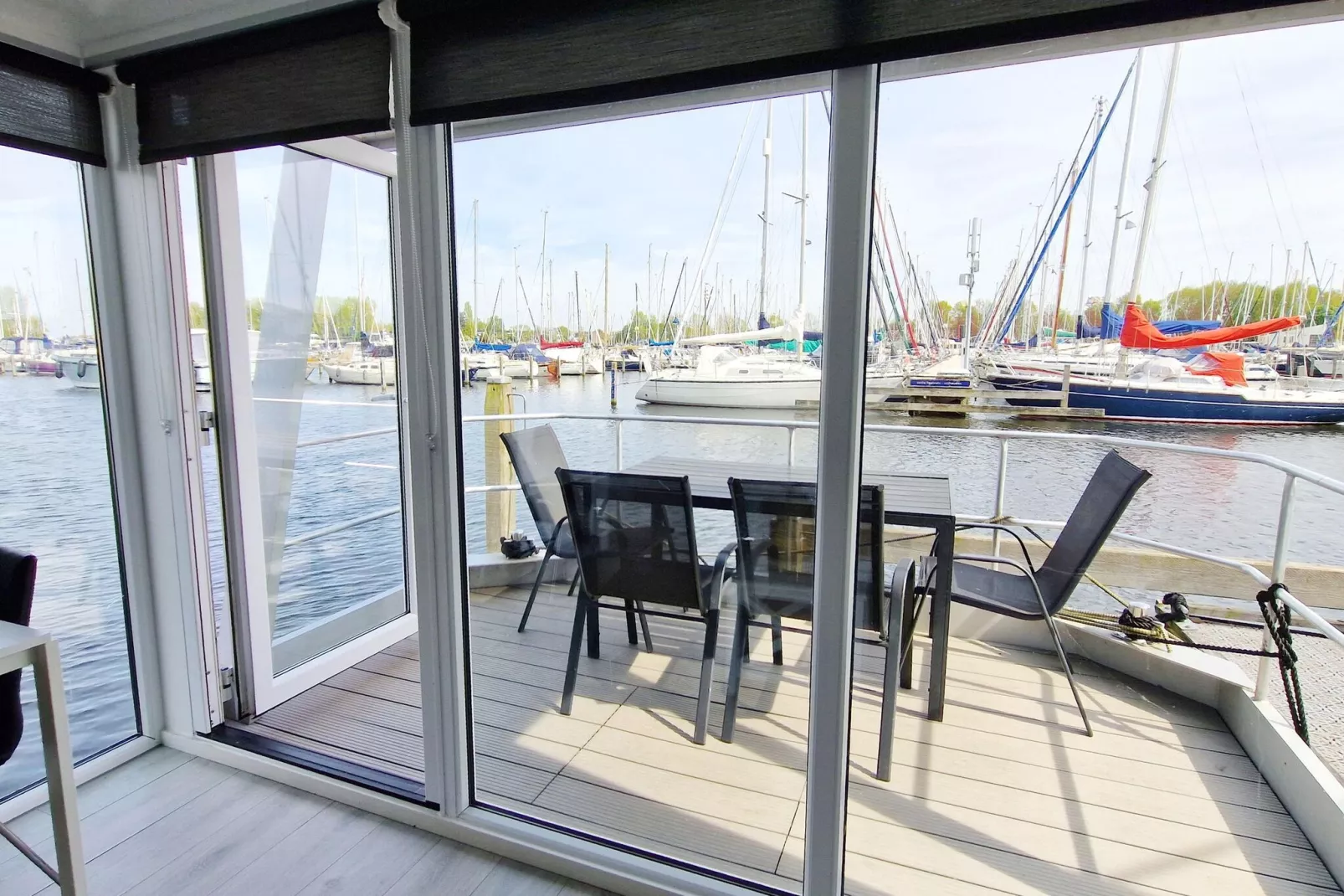 Havenlodges Naarden 1-Terrace balcony