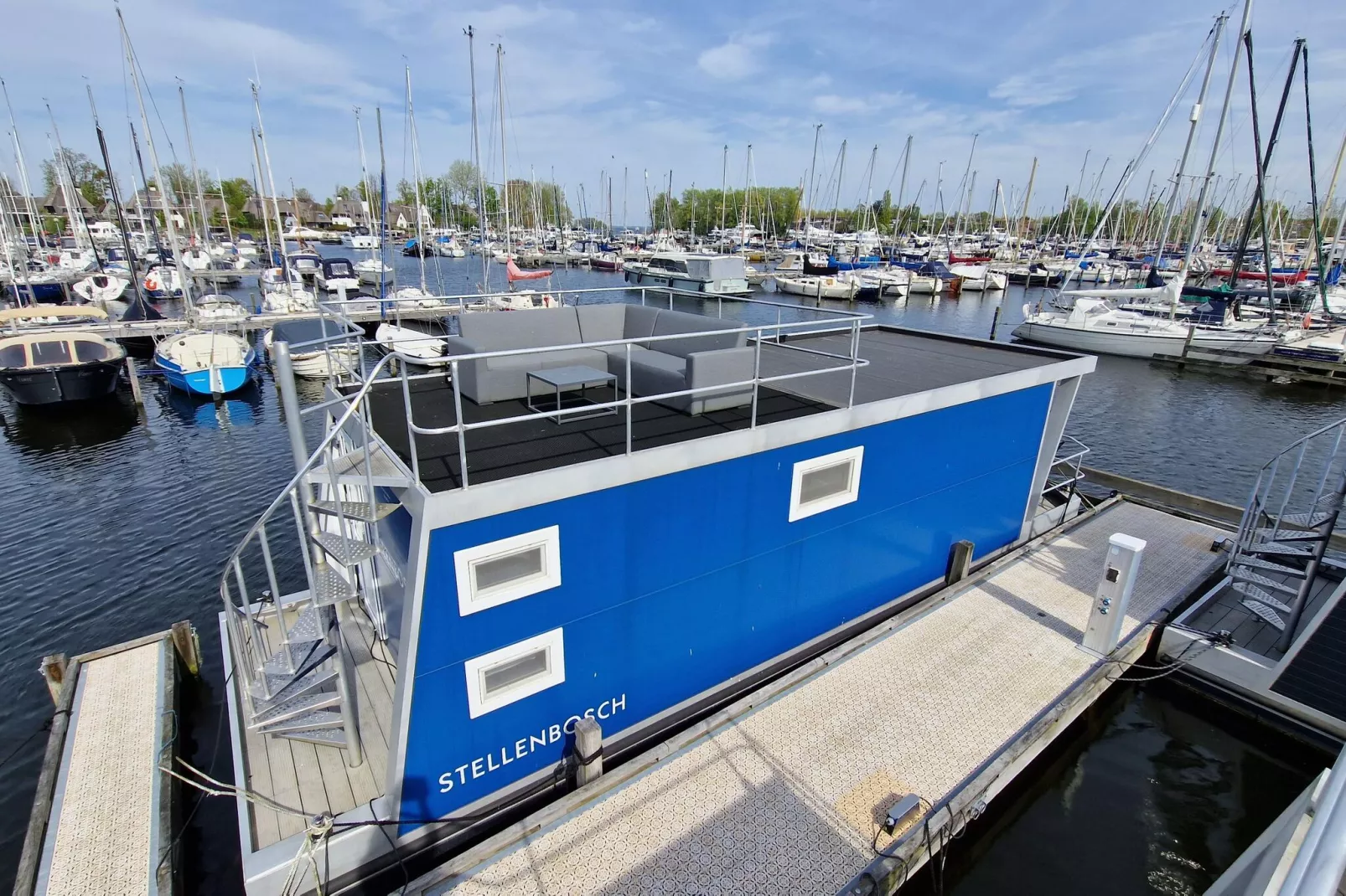 Havenlodges Naarden 1-Terrace balcony