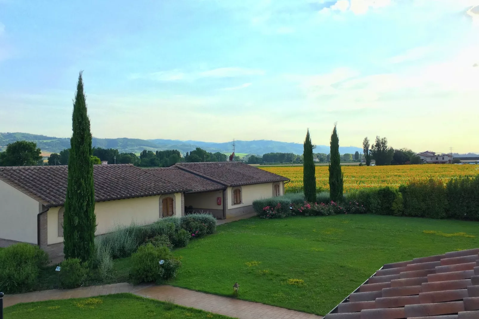 Spello-Gardens summer