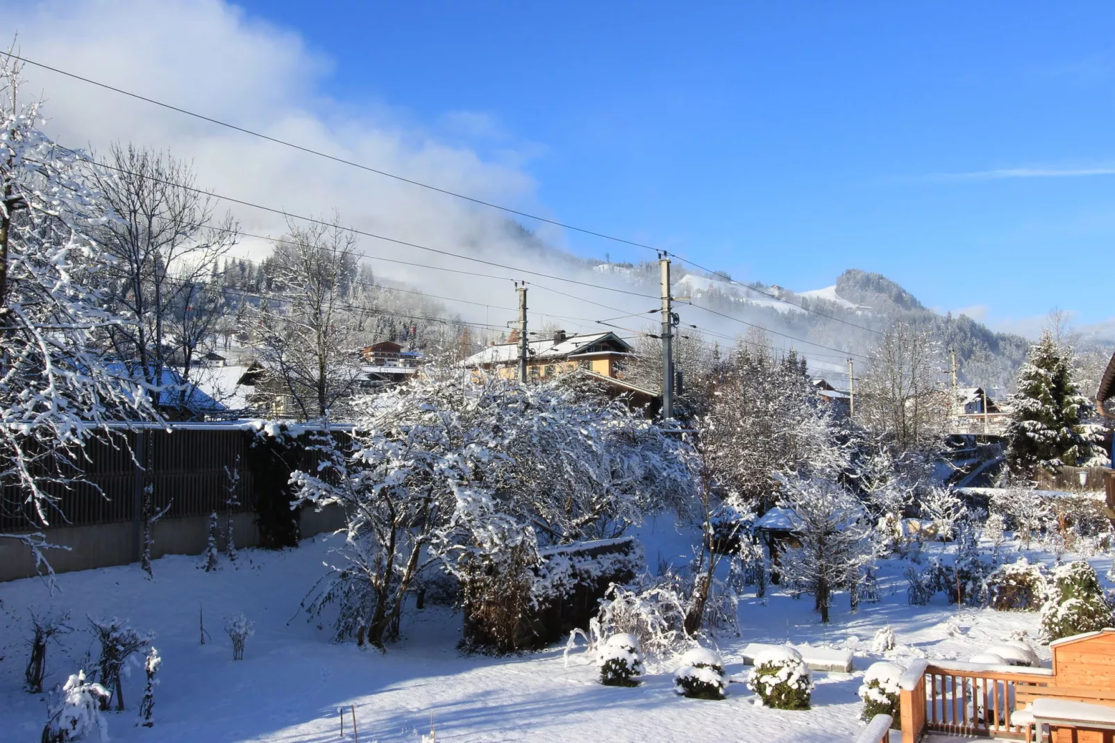 Hahnenkamm-View winter
