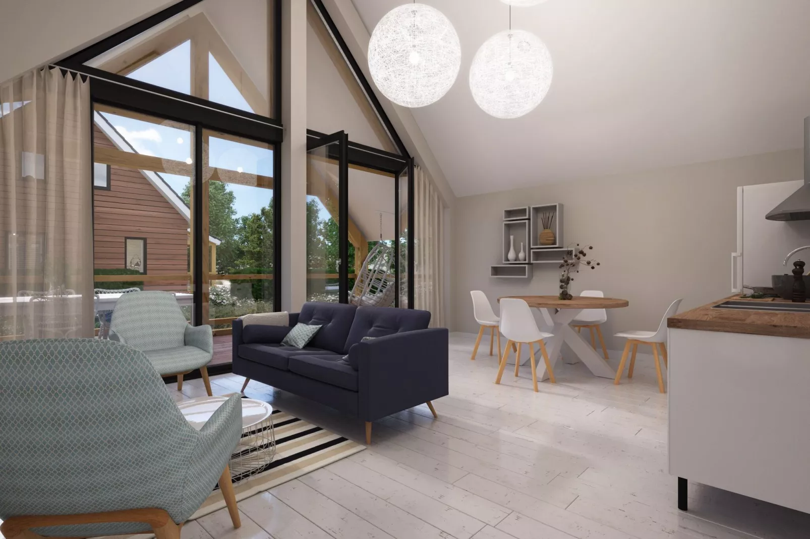 Berck sur Mer 6-Living room