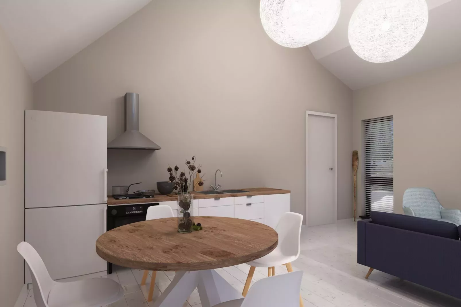 Berck sur Mer 6-Living room
