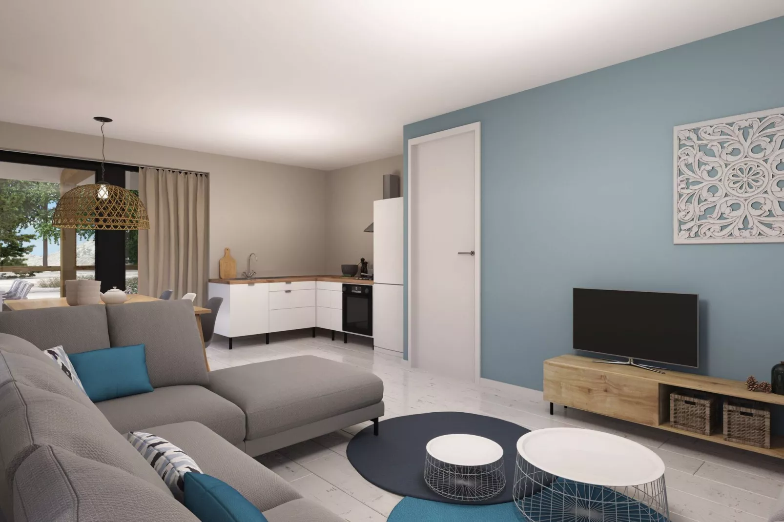 Berck sur Mer 10-Living room