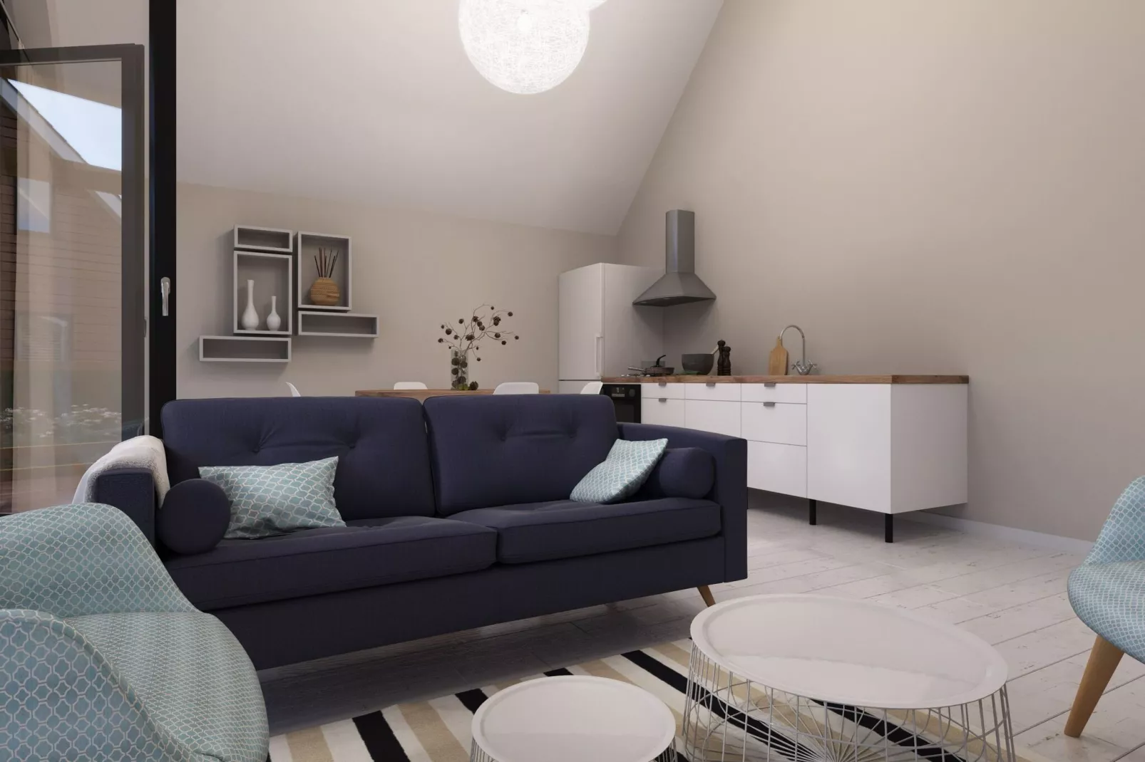 Berck sur Mer 10-Living room