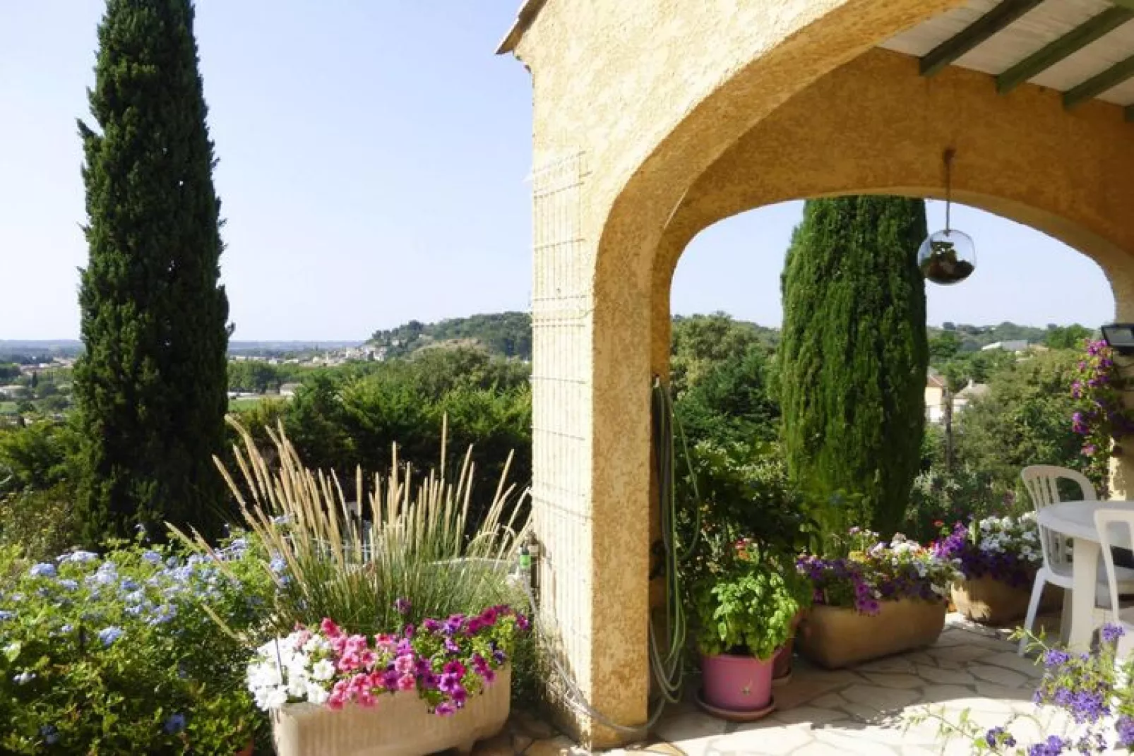Ferienwohnung in Bellegarde / Les Santolines-View summer