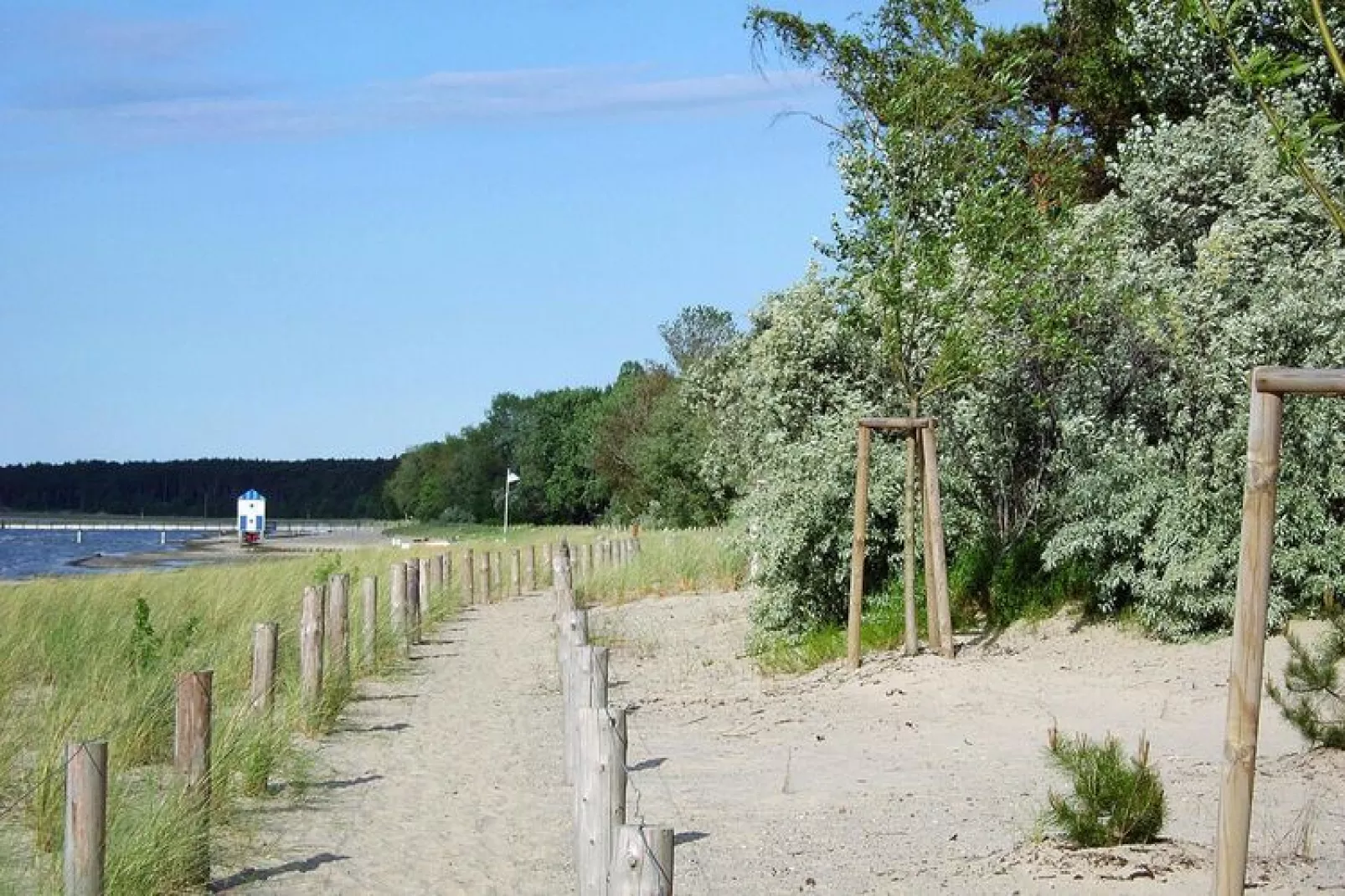 Doppelhaushälfte links-Areas summer 1km