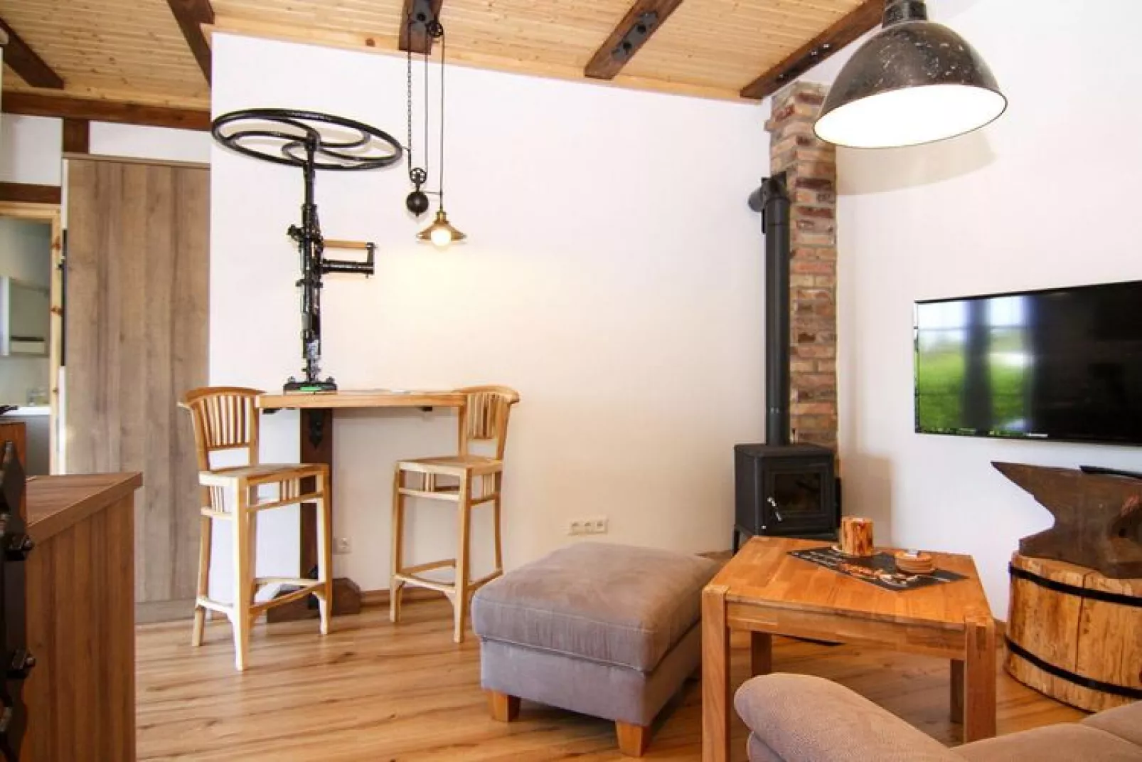 Studio 40 qm-Living room