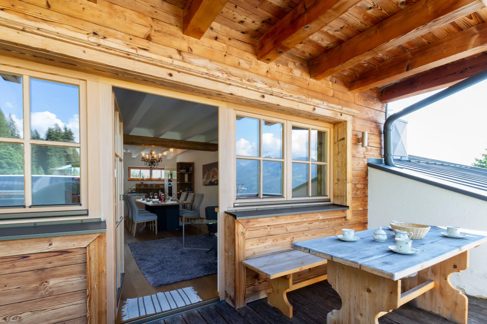 Panorama Chalet 18-Terrace balcony