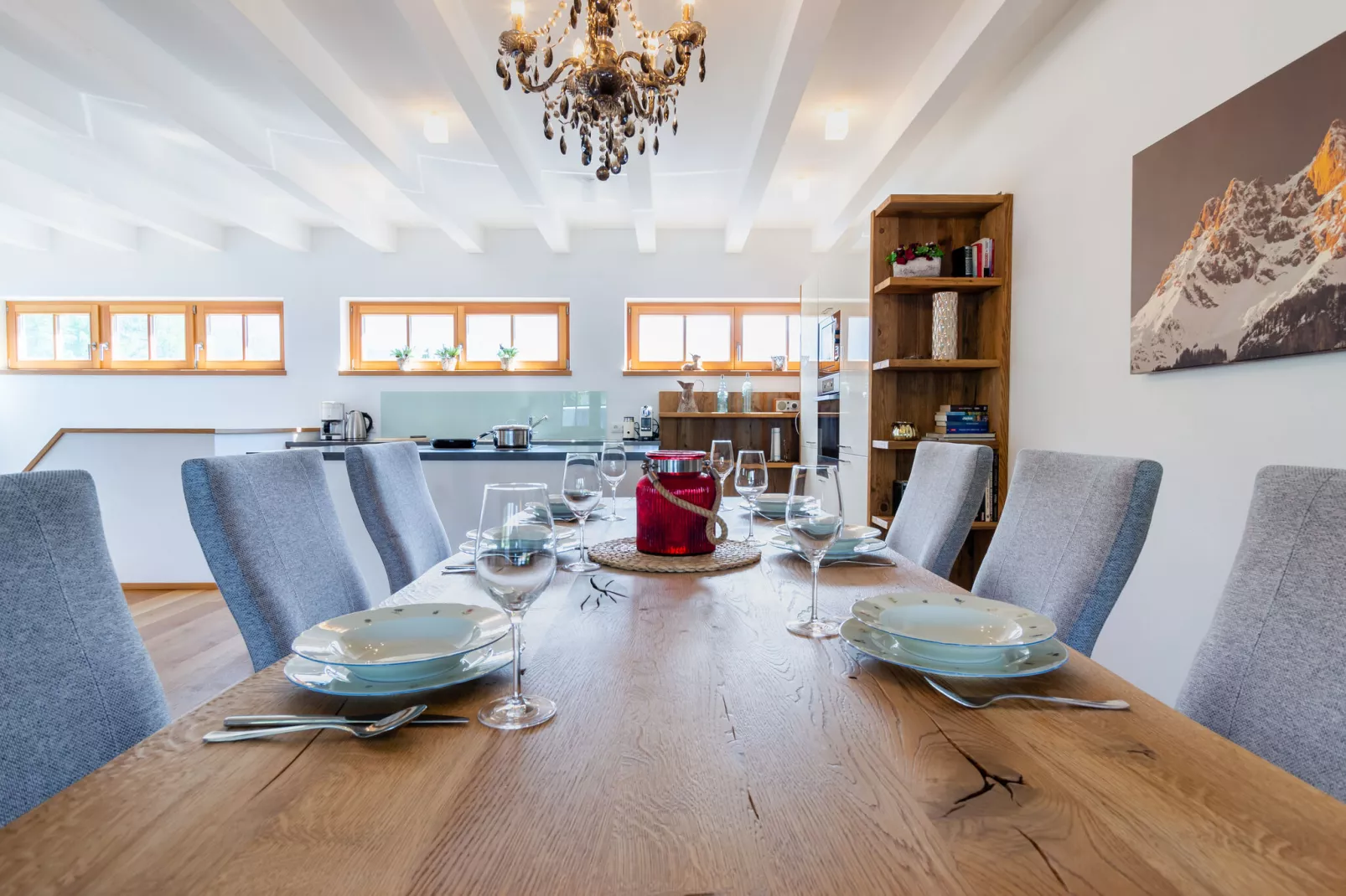 Panorama Chalet 18-Dining room