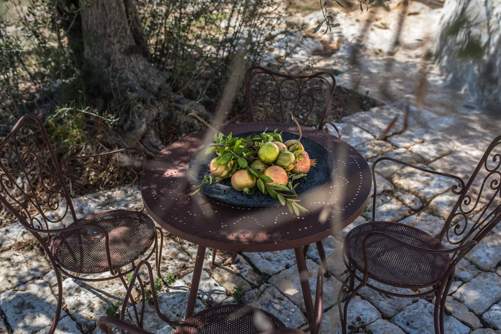 Luxury Trullo Termetrio in Cisternino-Terrace balcony