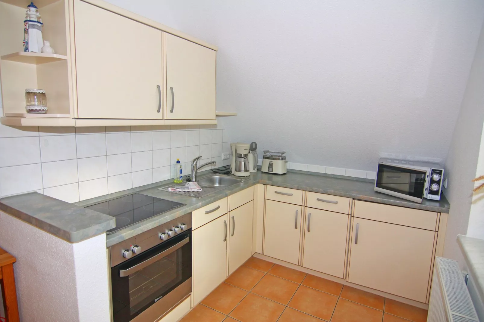 Im OG 50 qm-Kitchen