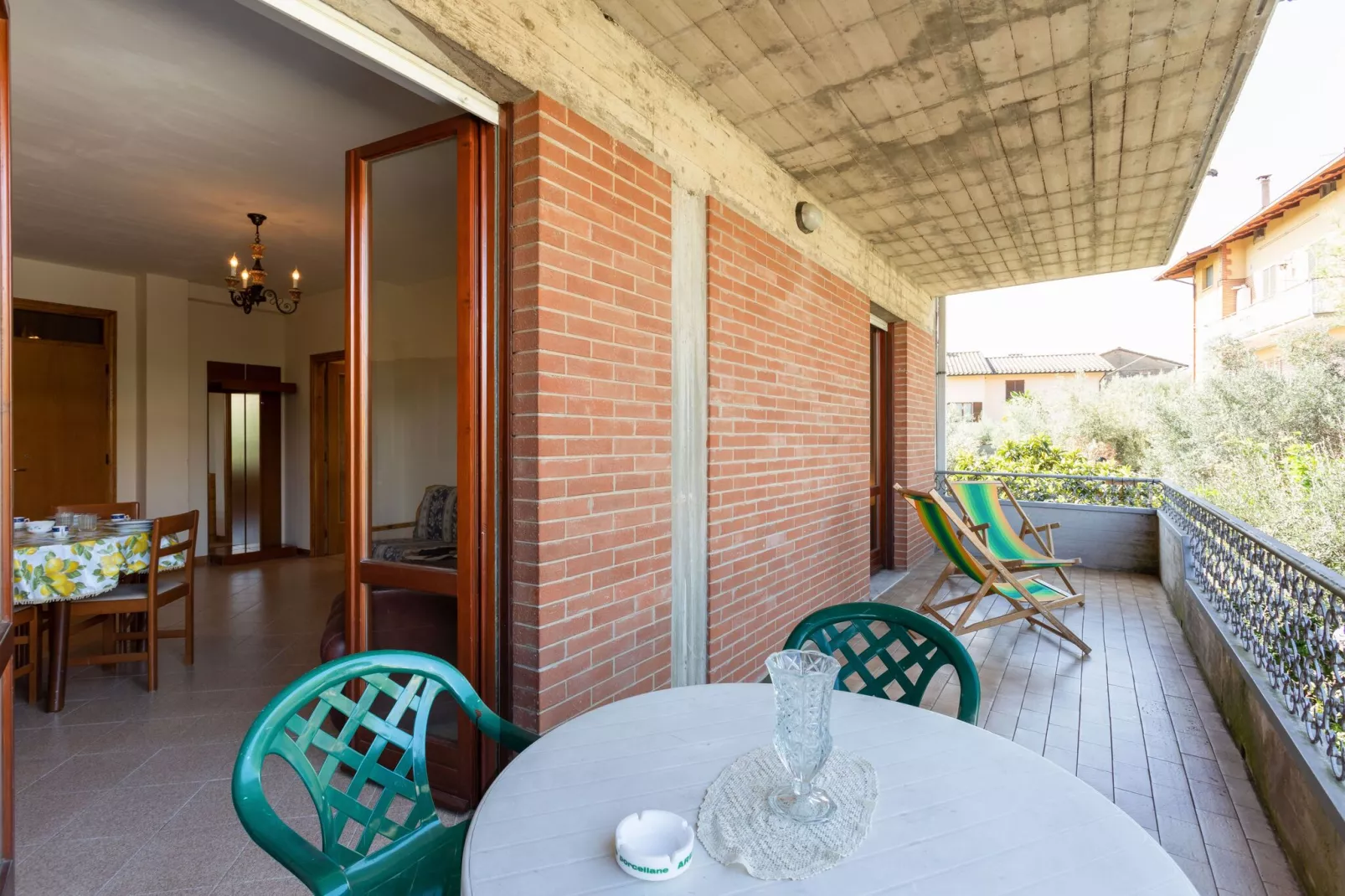 Casa Tommaso - bilo 1 P - 4 pax-Terrassenbalkon