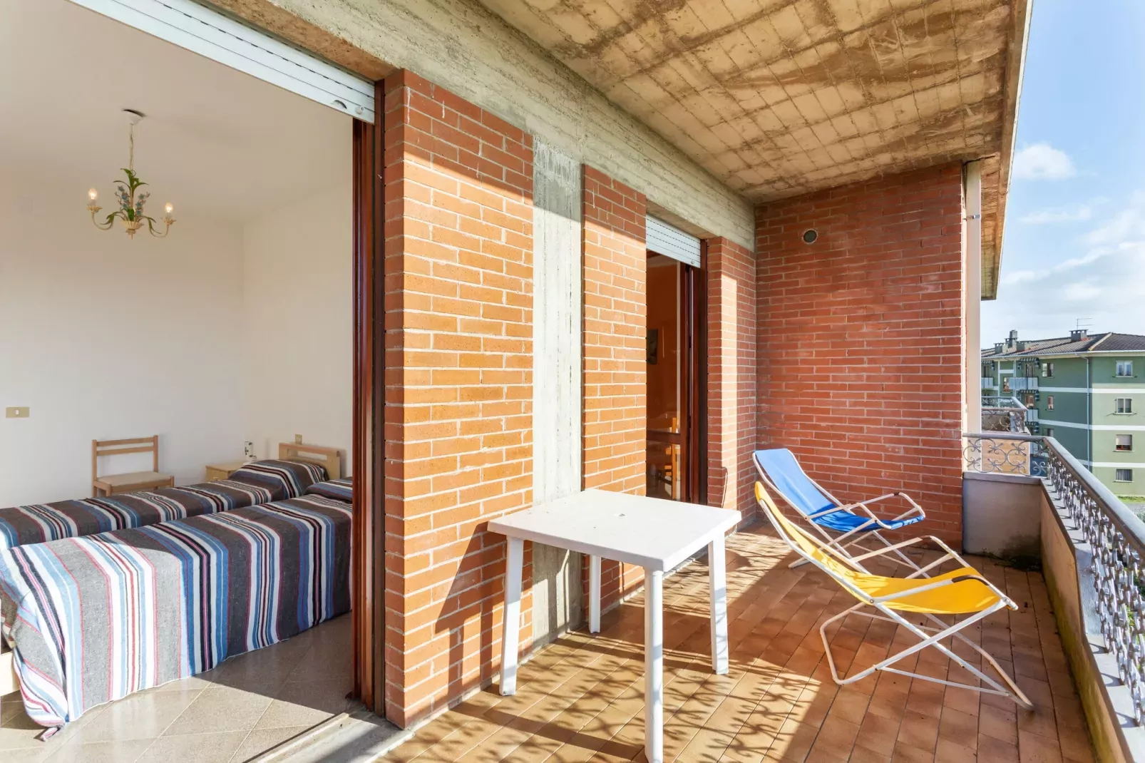 Casa Tommaso - trilo 2 P - 6 pax-Terrassenbalkon