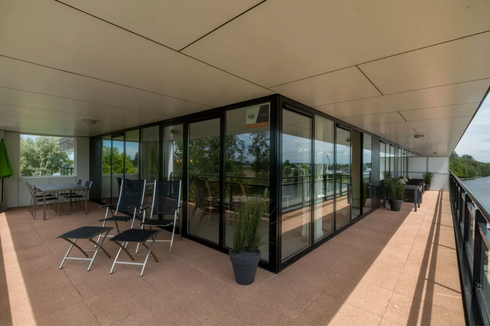 Vakantieappartement - Muidenweg 1P-Terrace balcony