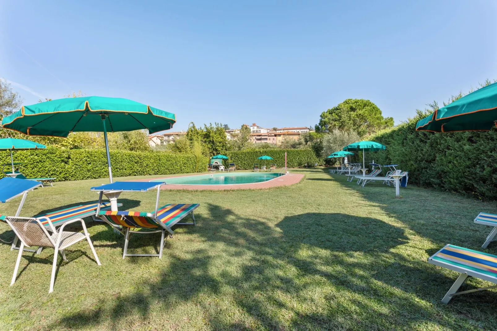 Casa Tommaso - trilo 2 P - 6 pax-Garten Sommer