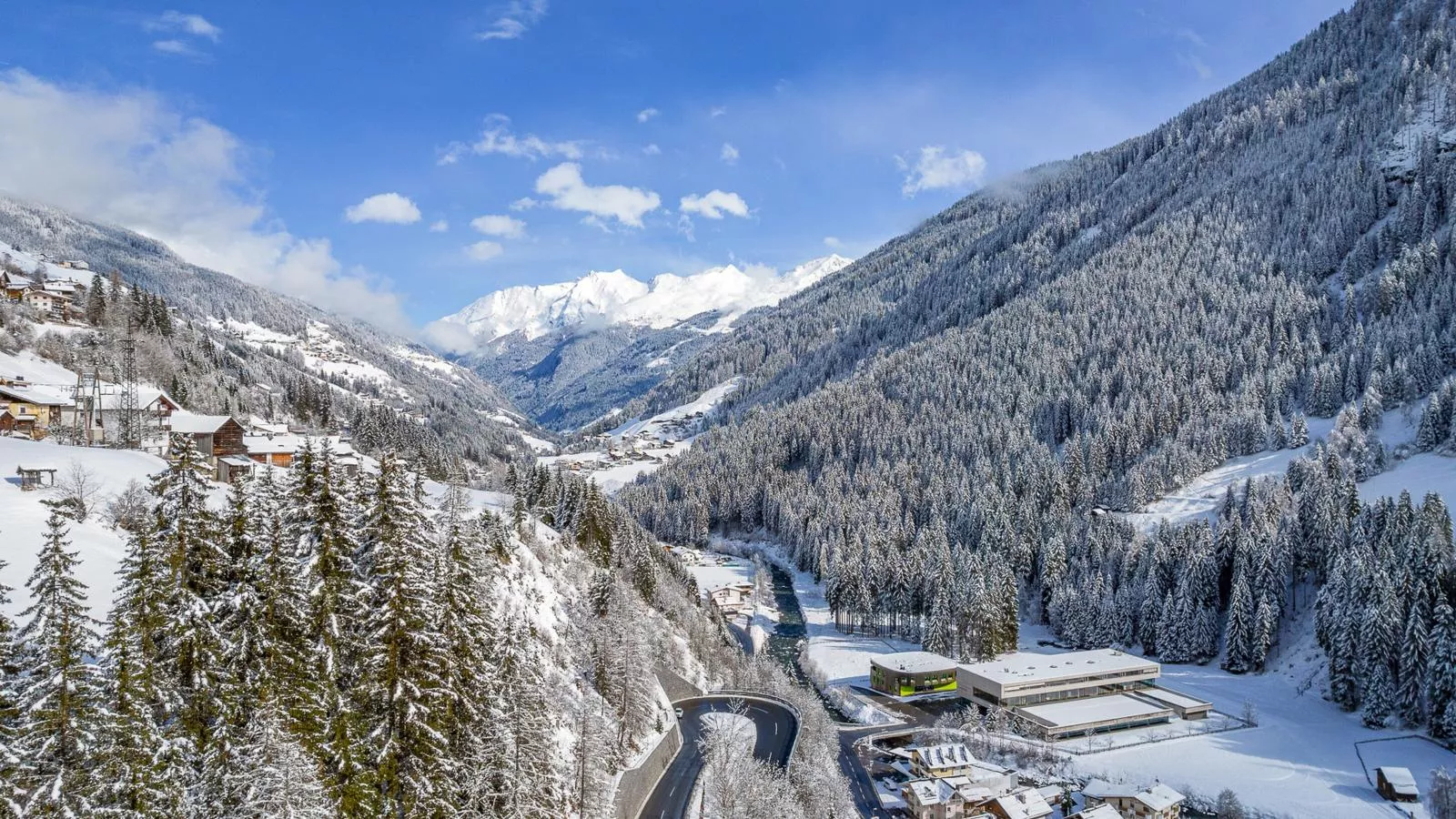 Bergliebe-Gebiet Winter 1 km