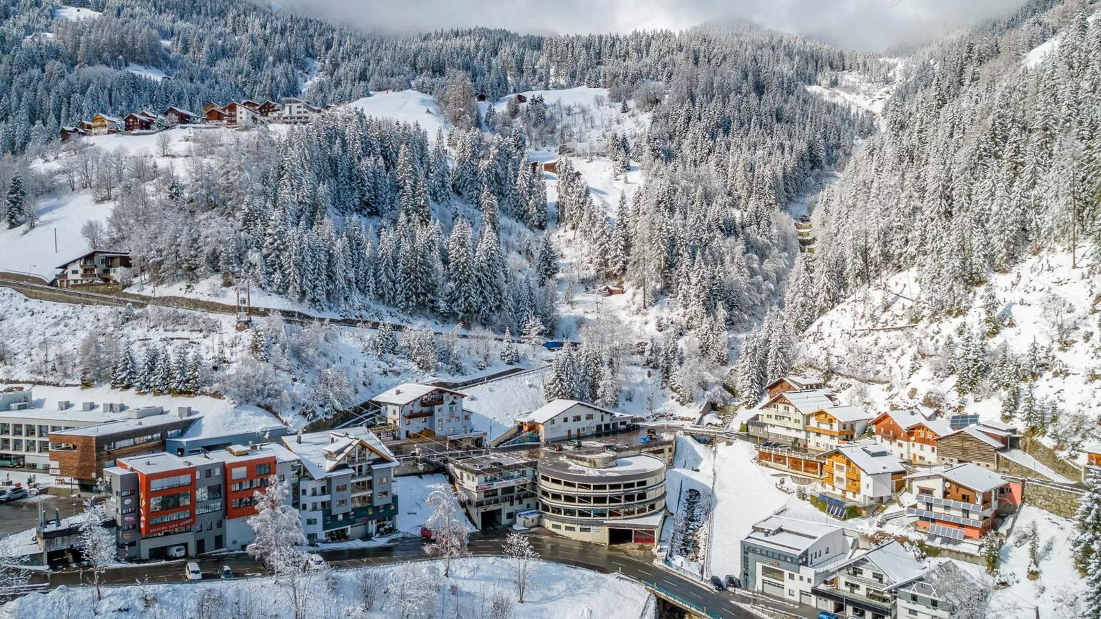 Bergliebe-Außenbereich Winter