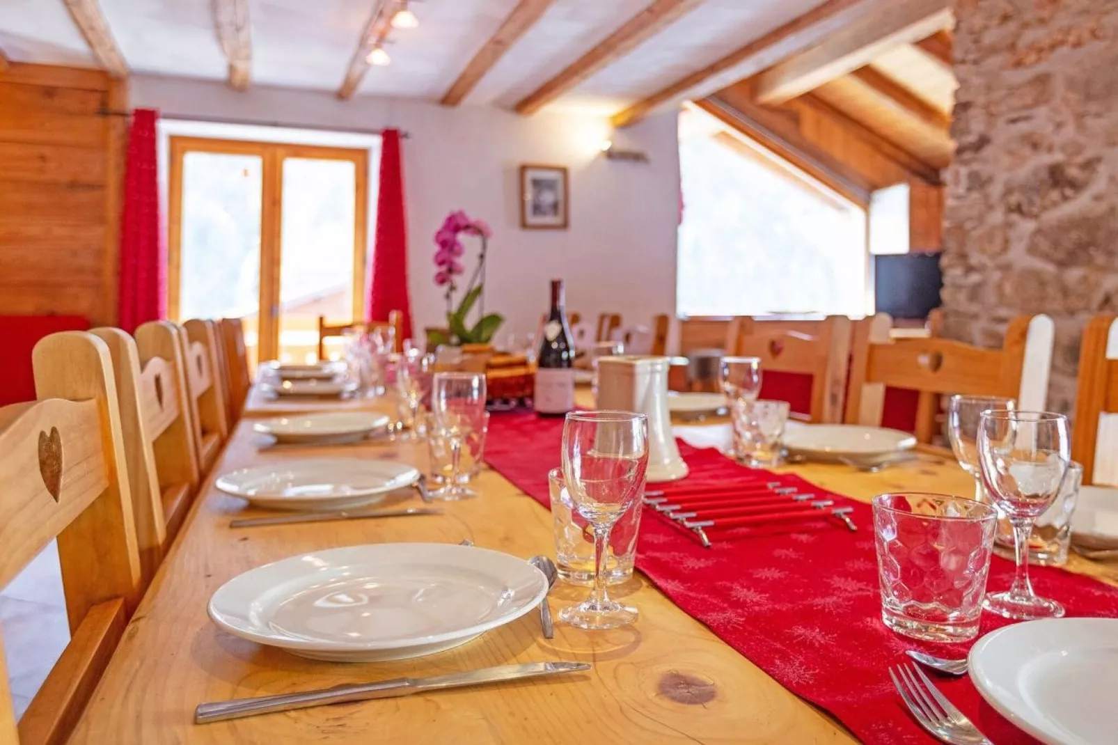 Chalet Honoré-Dining room