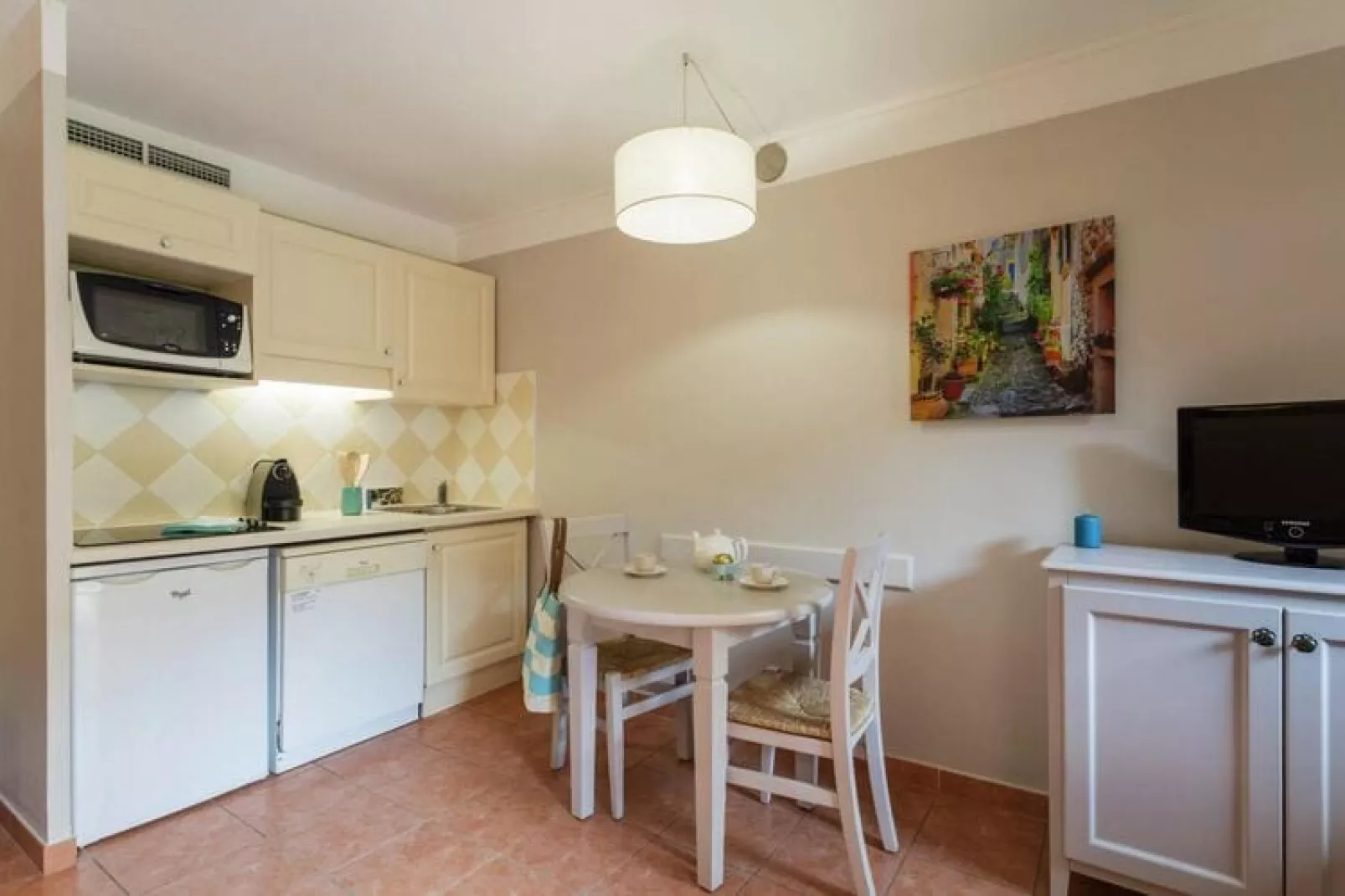Residence Les Rives de Cannes Mandelieu Mandelieu-la-Napoule - 14 Standard - Studio 4 p - 1 sleeping alcove-Küche