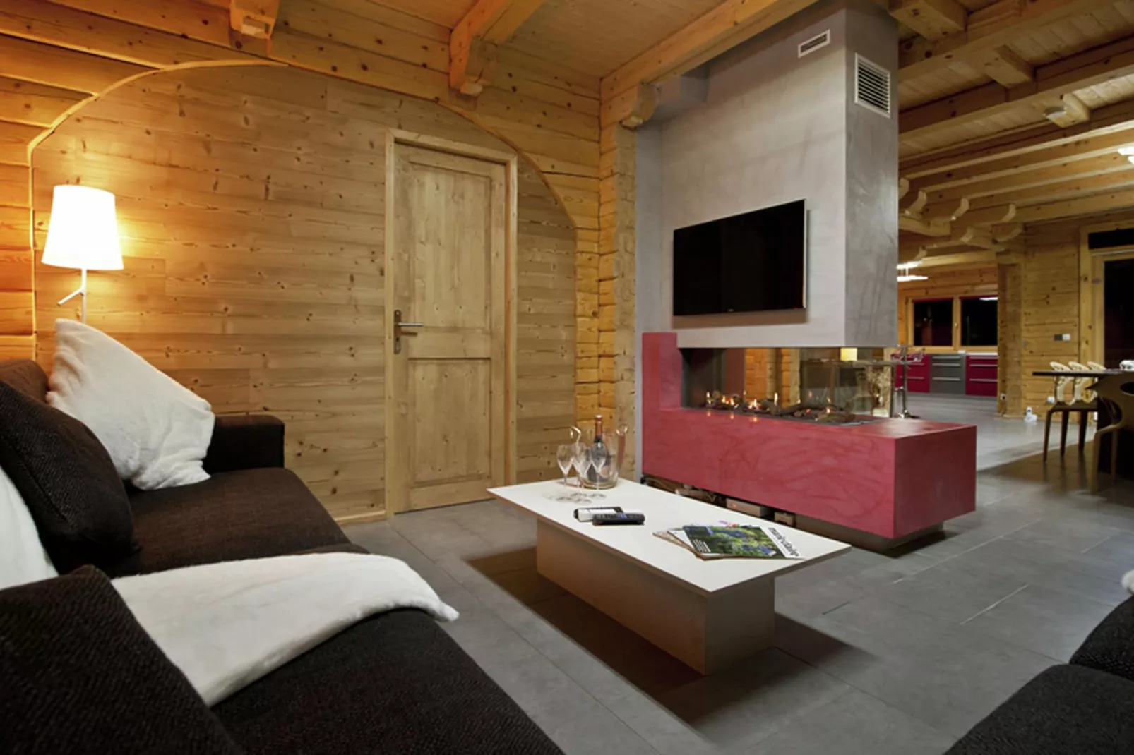 Chalet Mont Soleil-Living room