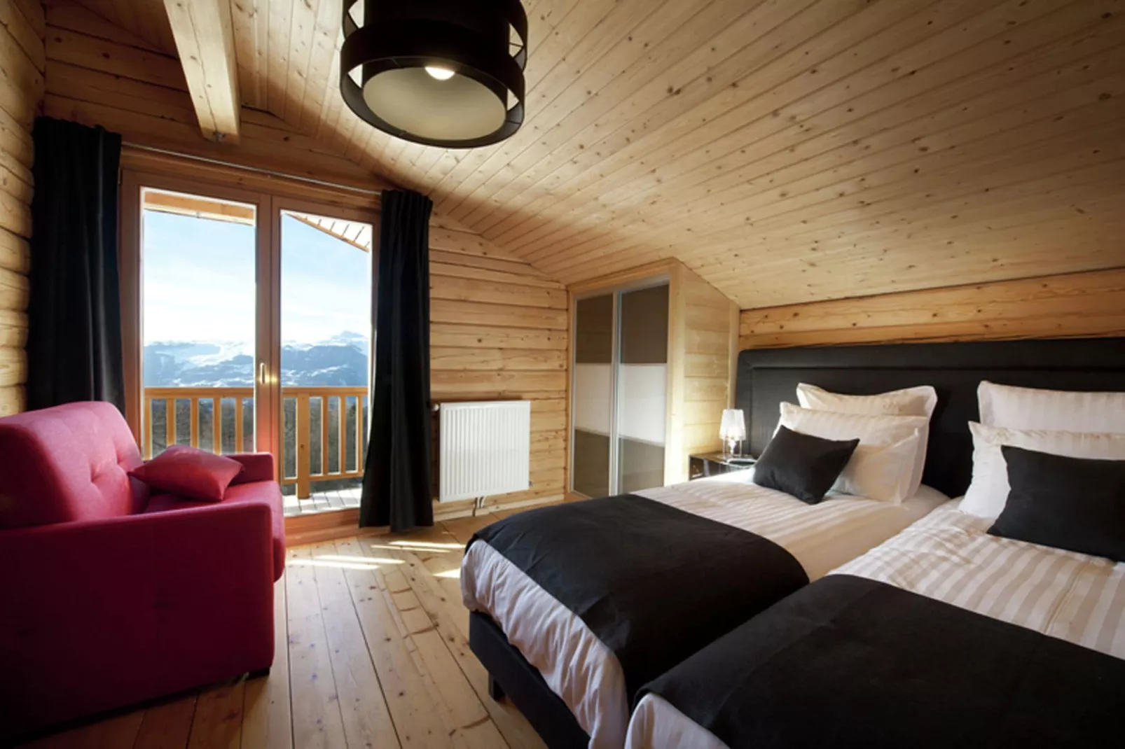 Chalet Mont Soleil-Bedroom
