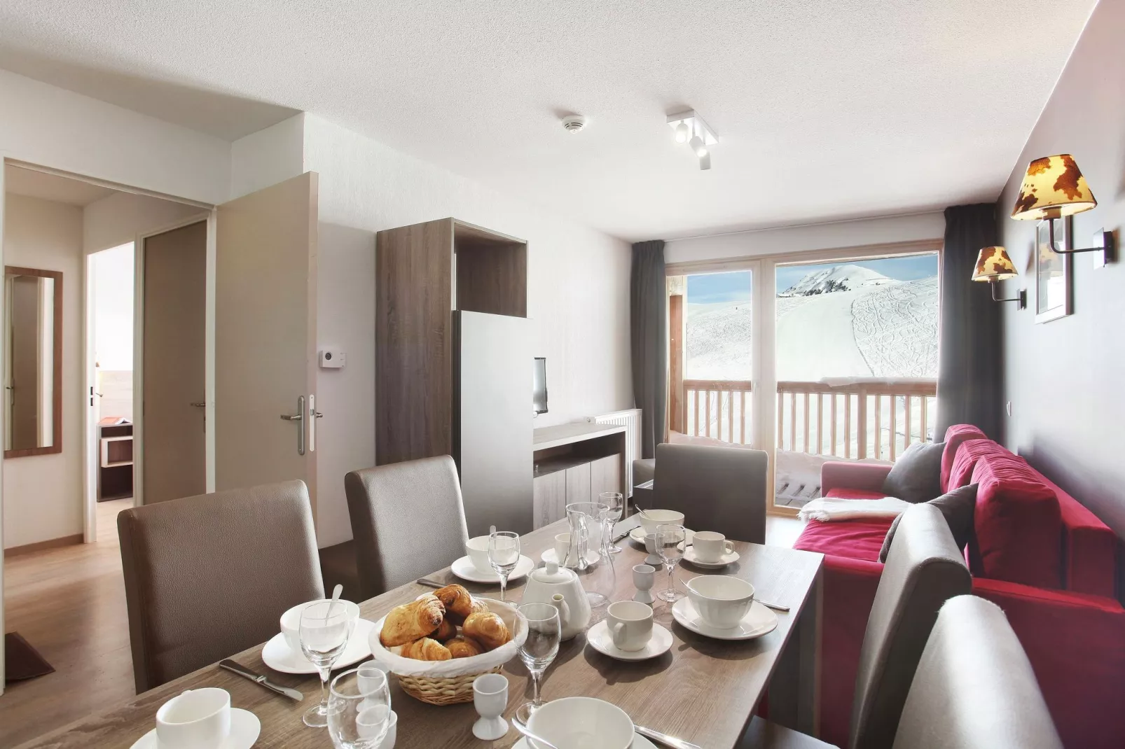 Résidence Prestige Front de Neige 3-Living room
