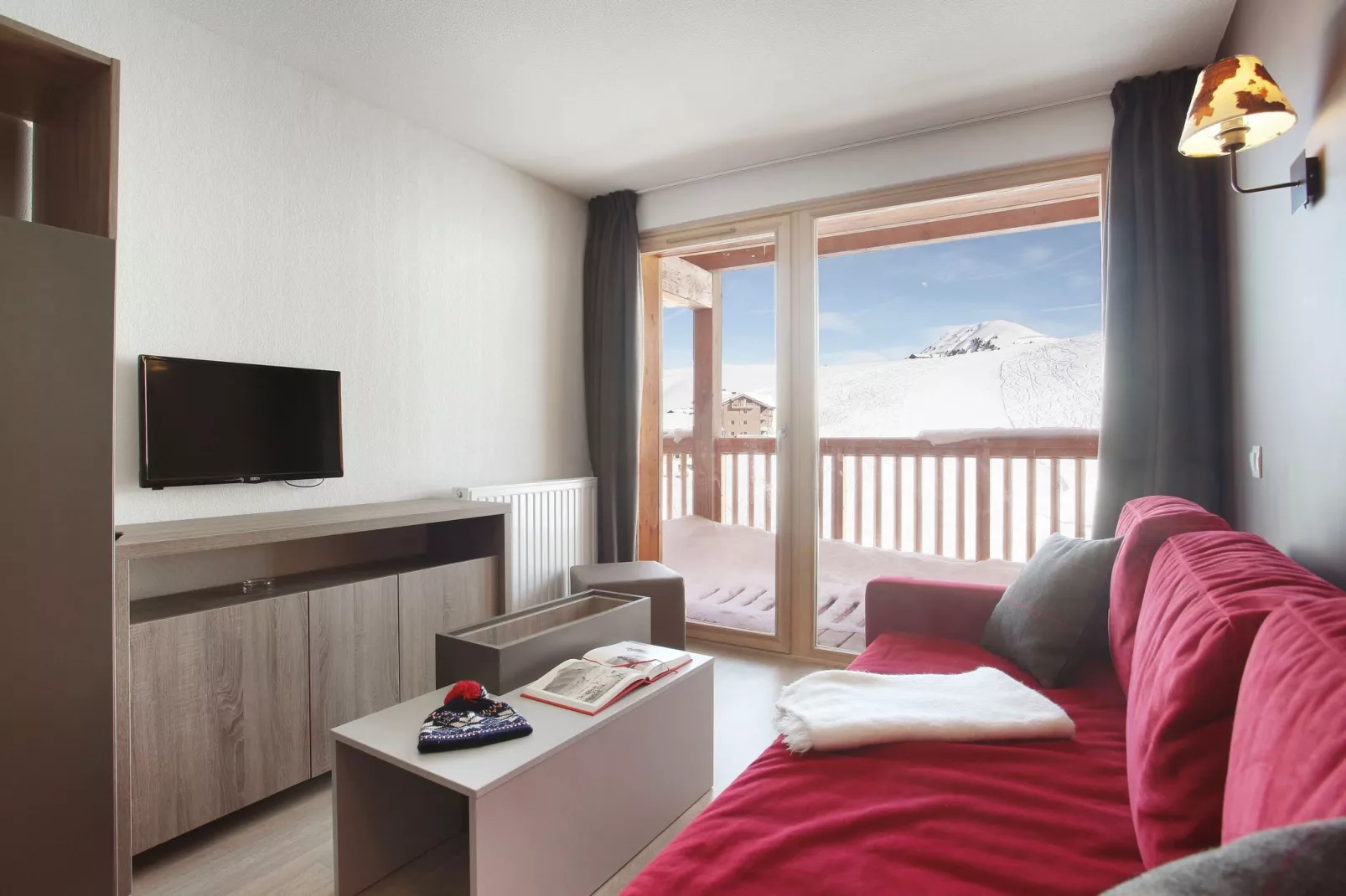 Résidence Prestige Front de Neige 3-Living room