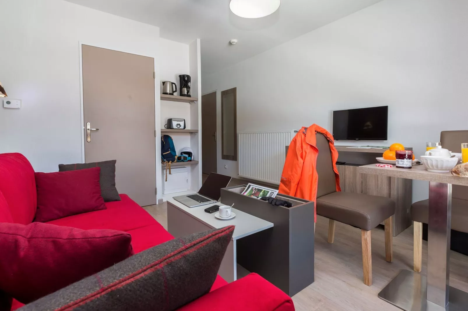 Résidence Prestige Front de Neige 3-Living room