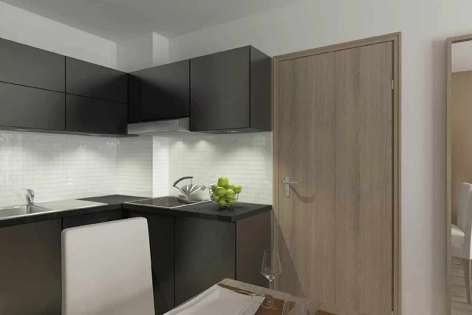 Résidence Prestige Front de Neige 2-Kitchen