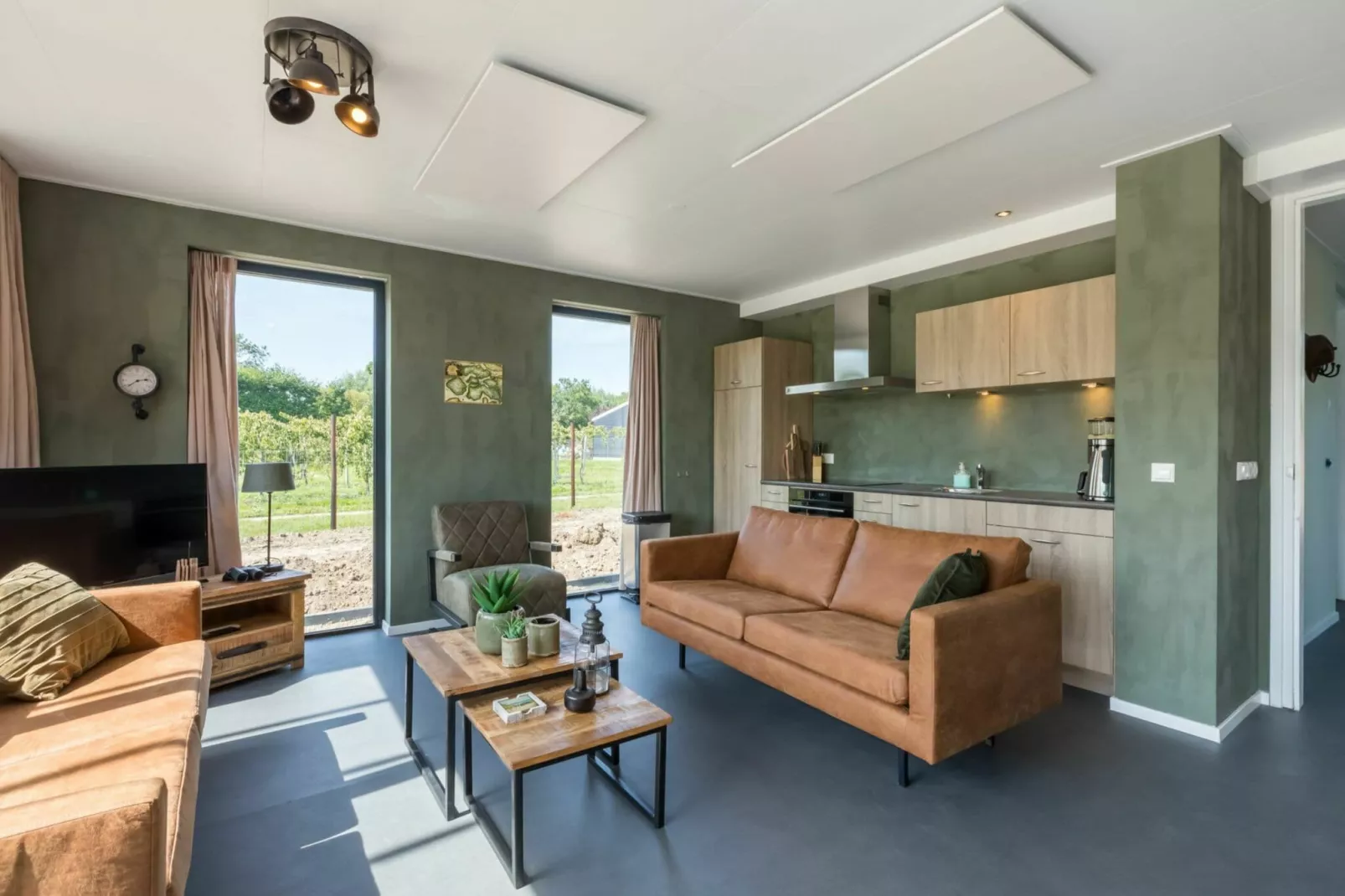 Vroondijk 2- duinappel en zonnebes-Living room
