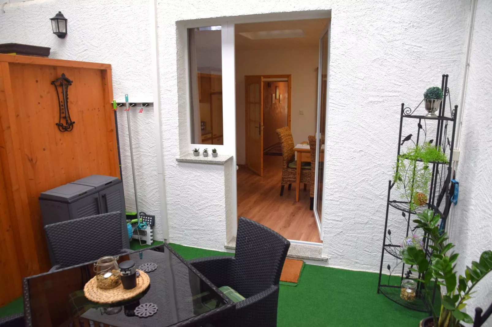 Ferienhaus Auszeit - Für Naturgenuss und Erholung-Balcon-terrasse