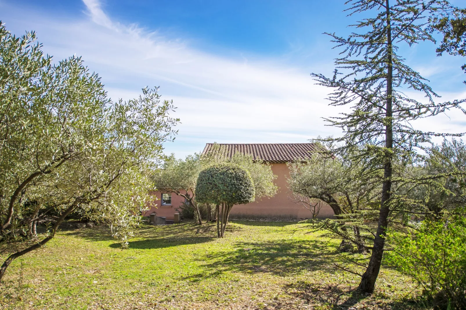 Villa Font du Roux-Gardens summer