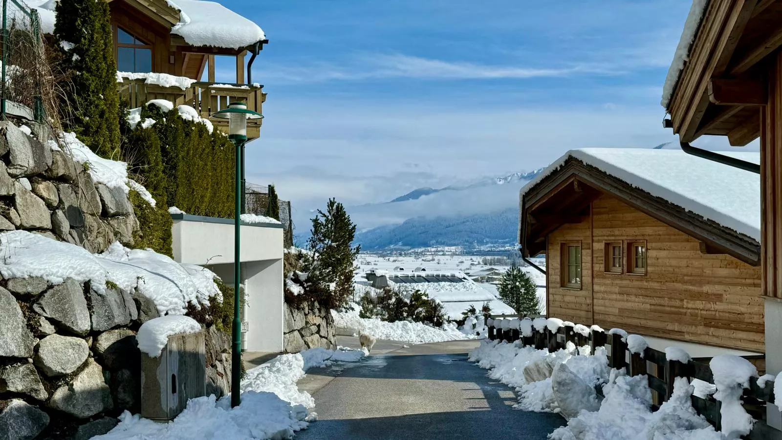 Chalet Erlebnishaus II-View winter