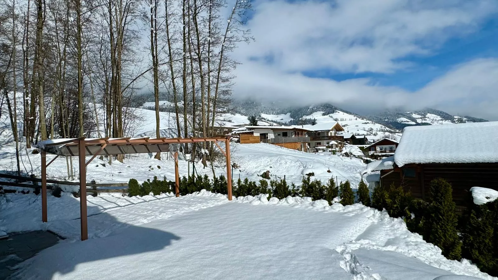 Chalet Erlebnishaus II-View winter