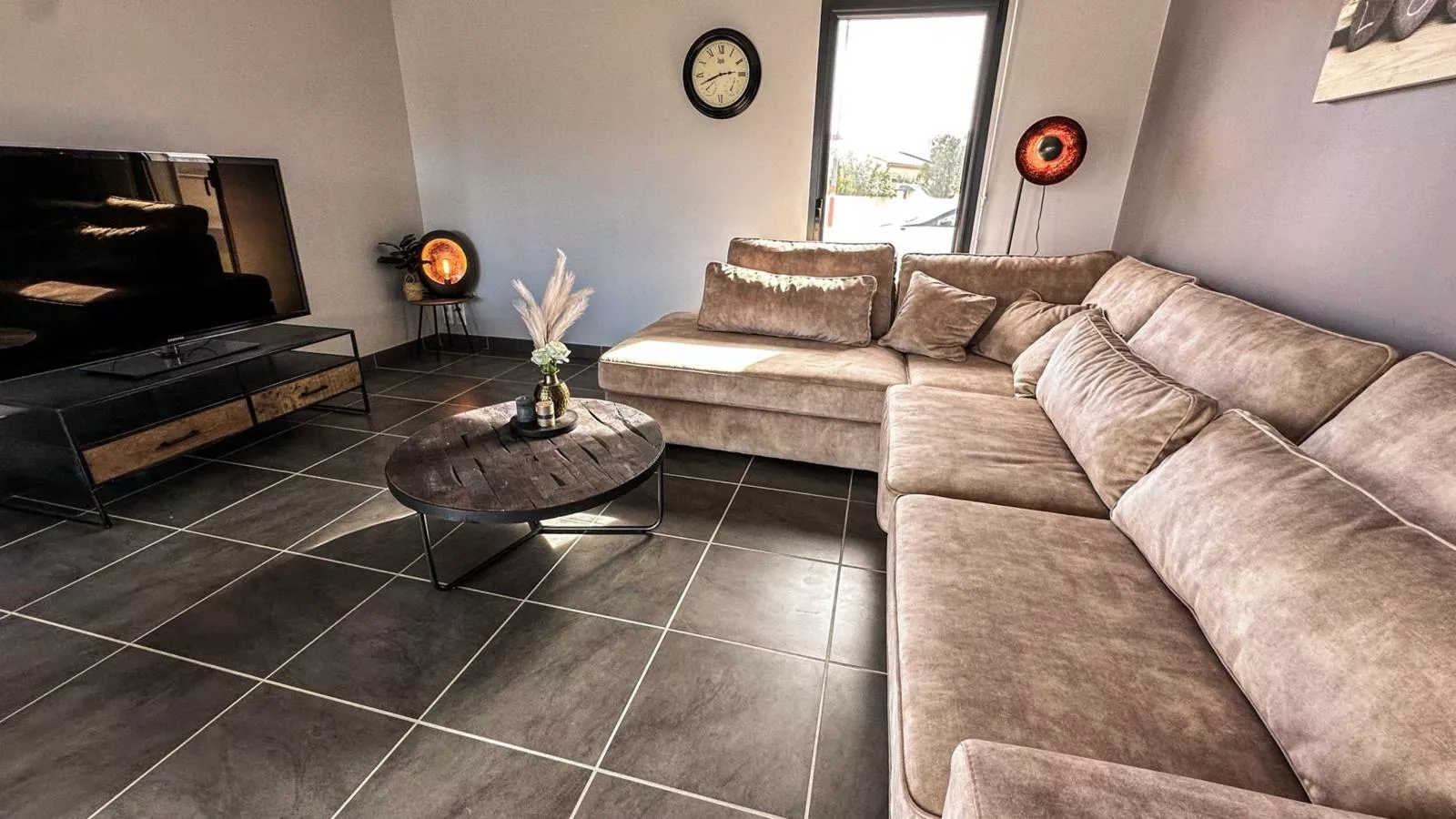 Panorama-Wohnzimmer