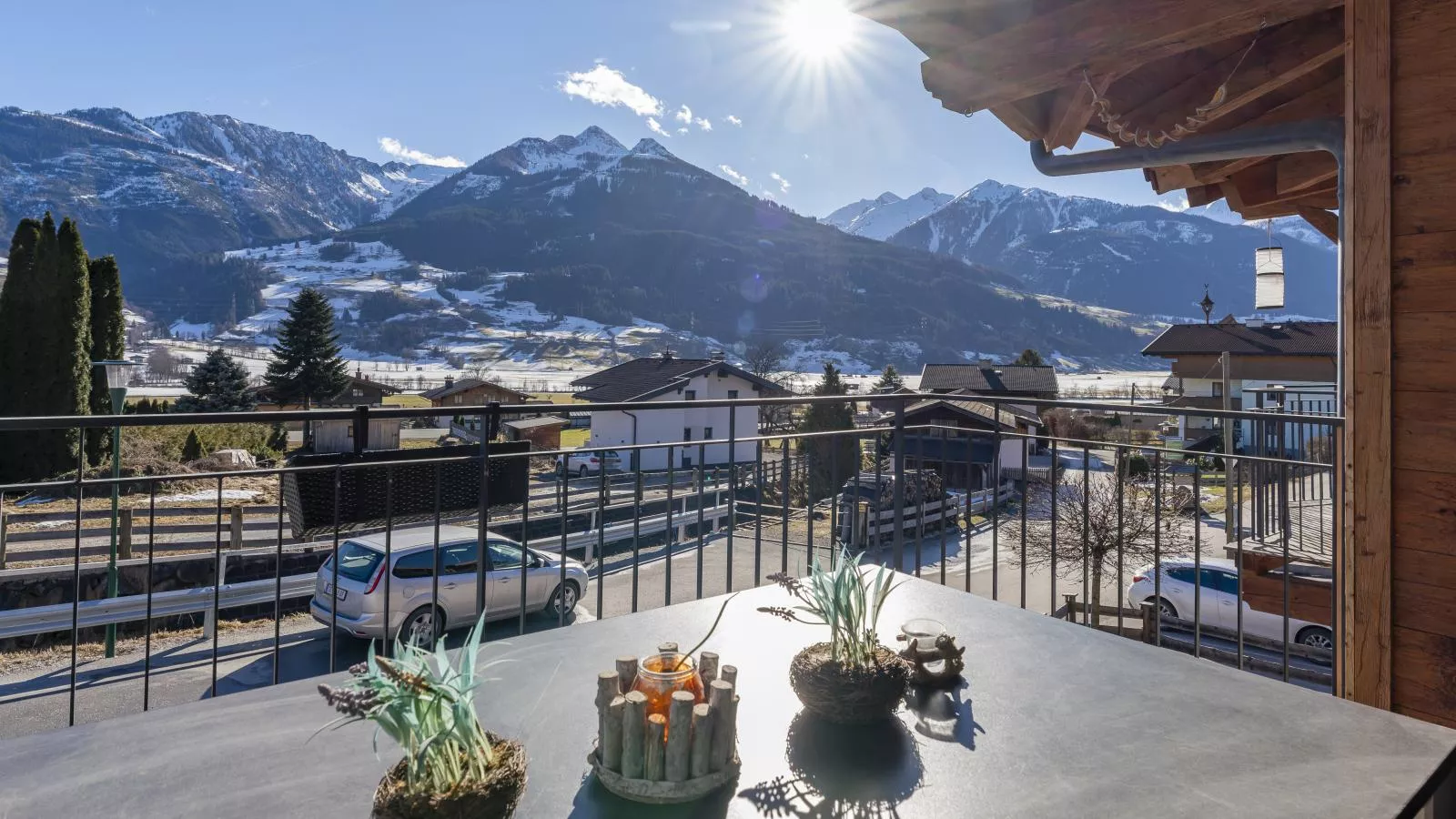 Luxury Tauern Suite Walchen Kaprun 4-Terrace balcony