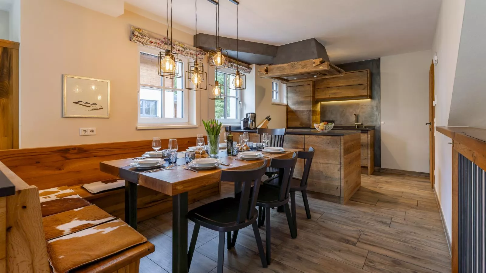 Schneeflocke Leogang-Esszimmer