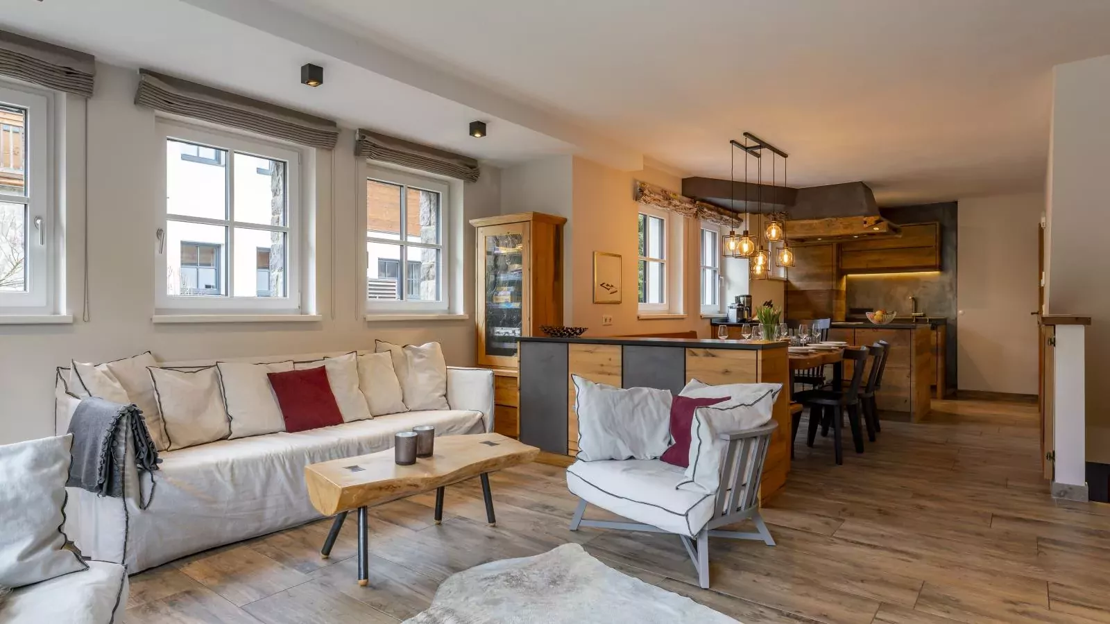 Schneeflocke Leogang-Wohnzimmer